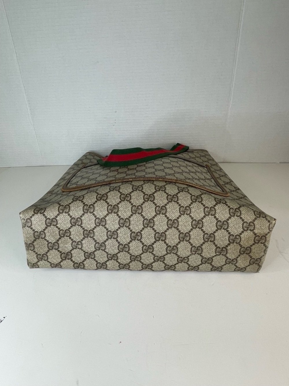 GUCCI CC MONOGRAM SHERRY LINE TOTE - Picture 8 of 15